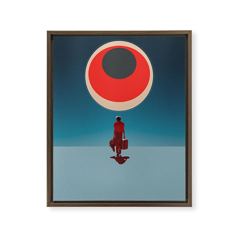 A a Child I was a Misfit Framed Canvas Print