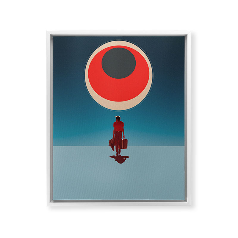 A a Child I was a Misfit Framed Canvas Print