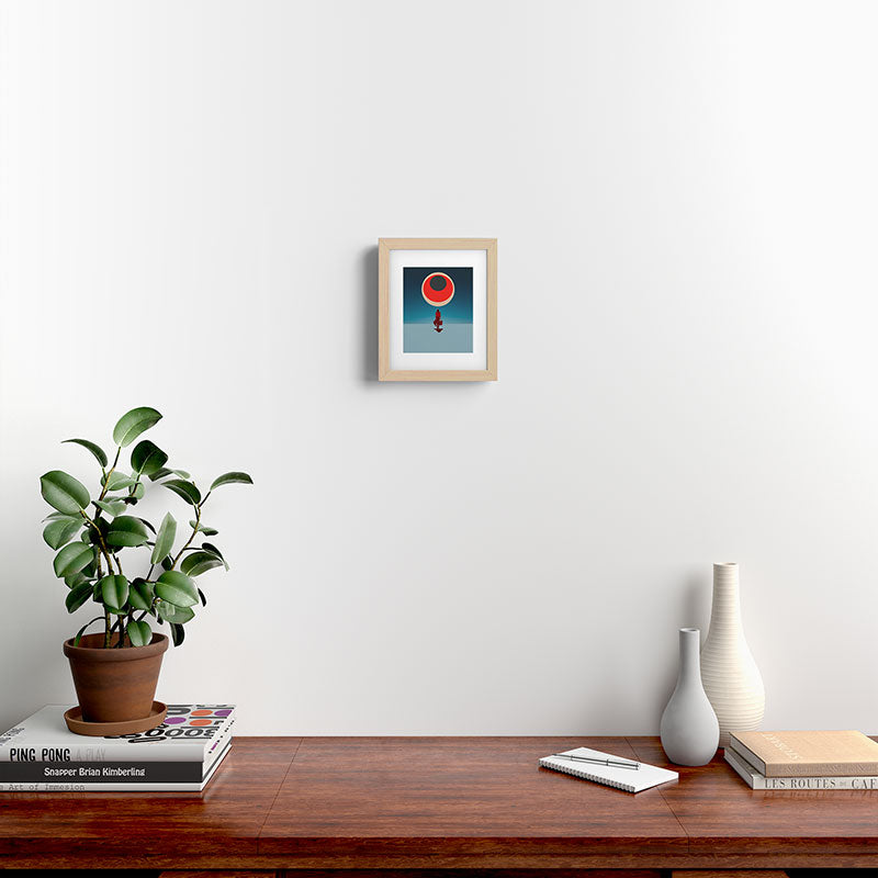 A a Child I was a Misfit Framed Art Print