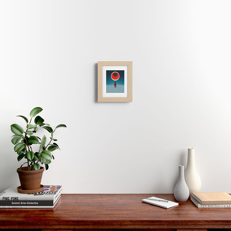 A a Child I was a Misfit Framed Art Print