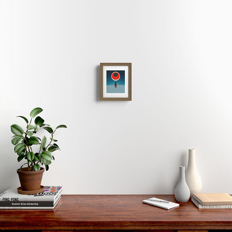 A a Child I was a Misfit Framed Art Print