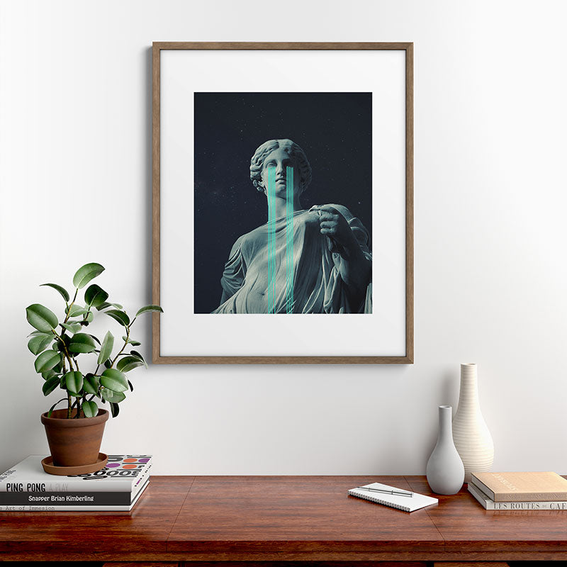 a kind of Sorrow Framed Art Print