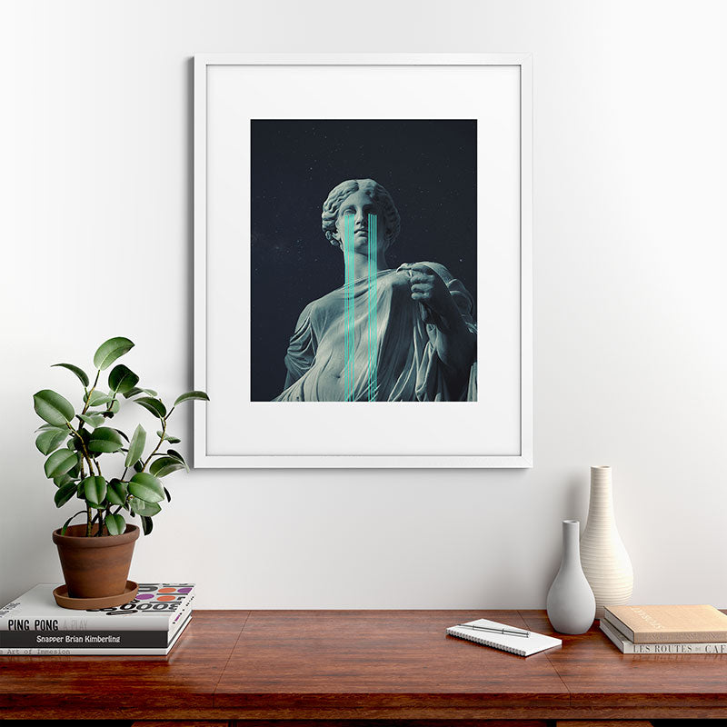 a kind of Sorrow Framed Art Print