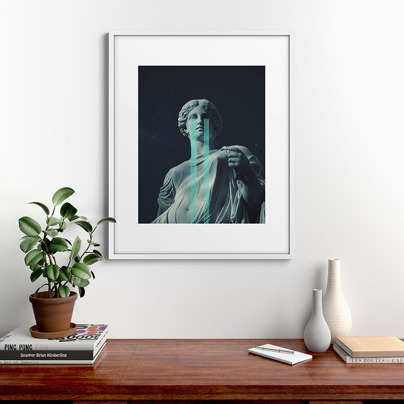 a kind of Sorrow Framed Art Print