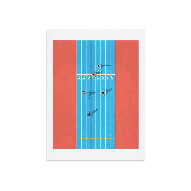 100m  Art Print