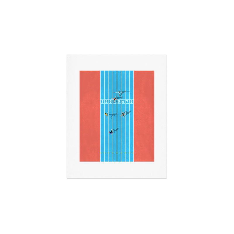 100m  Art Print