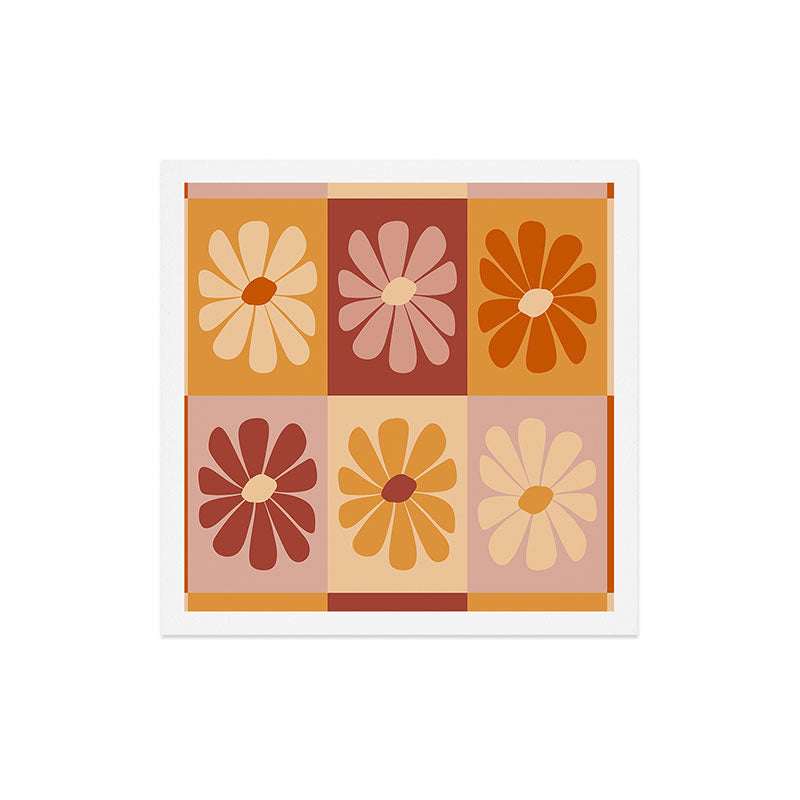 70's Daisy Bloom  Art Print