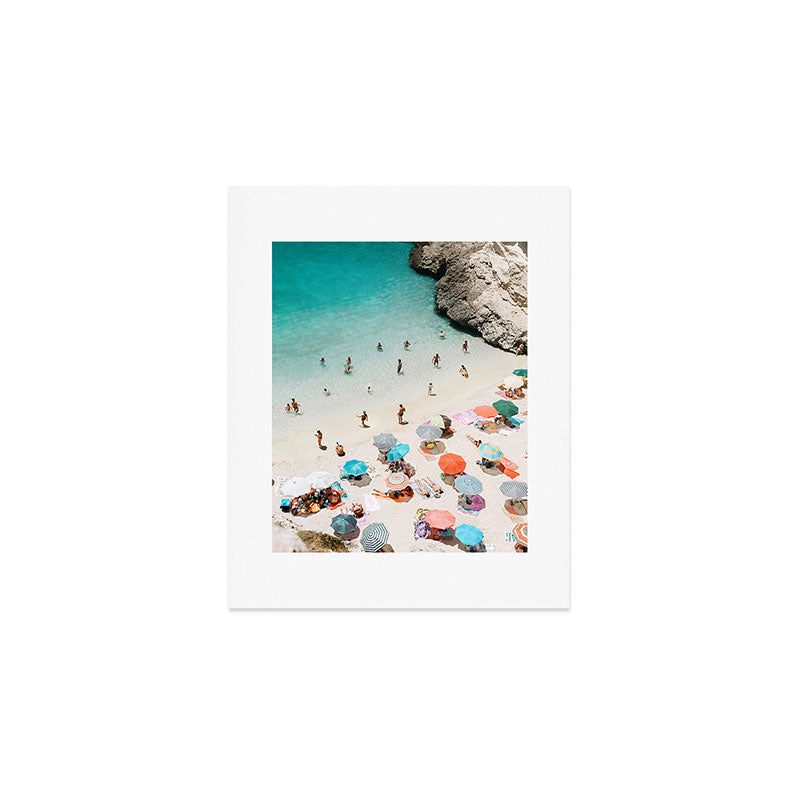 A Day At The Beach Art Print