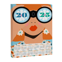 2025 Calendar - Seeking New Horizons Canvas Print