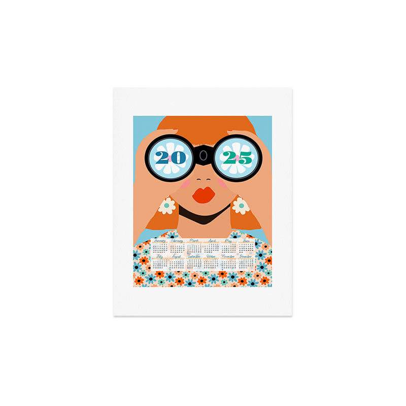 2025 Calendar - Seeking New Horizons Art Print