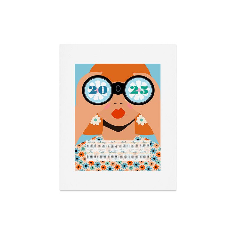 2025 Calendar - Seeking New Horizons Art Print