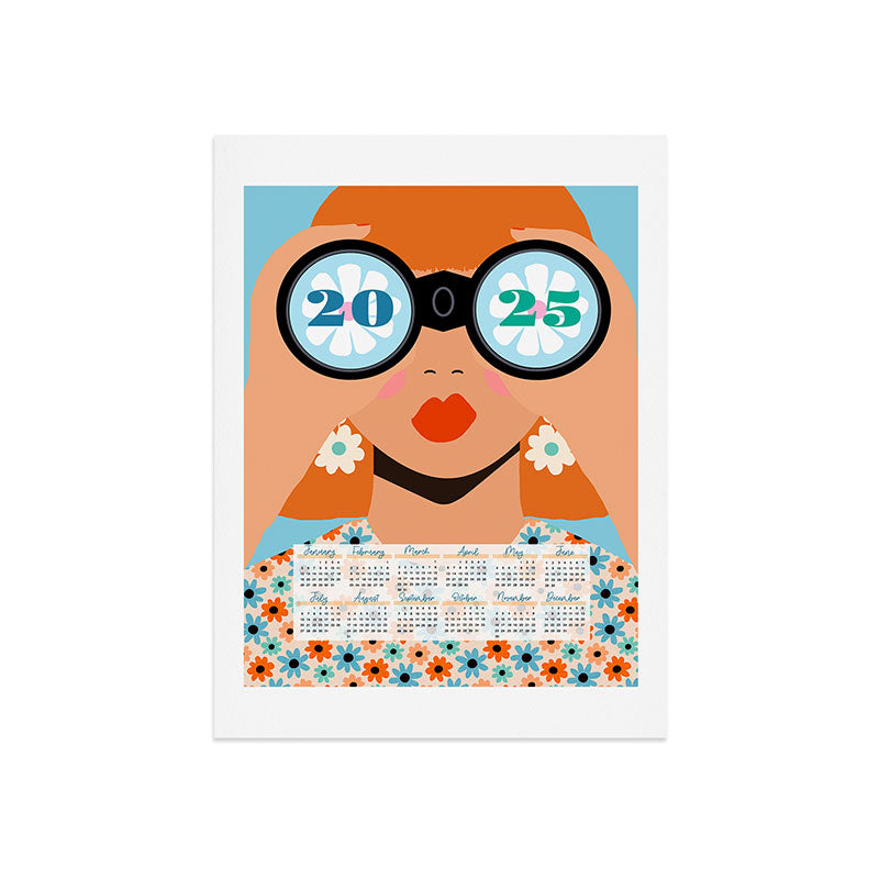 2025 Calendar - Seeking New Horizons Art Print