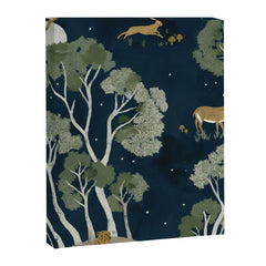 A Forest Awakens Full Moon Canvas Print