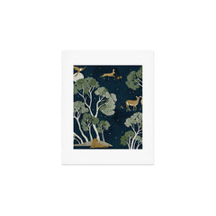 A Forest Awakens Full Moon Art Print