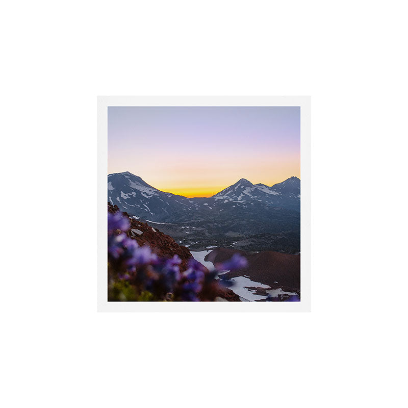 3 Sisters Sunset Art Print