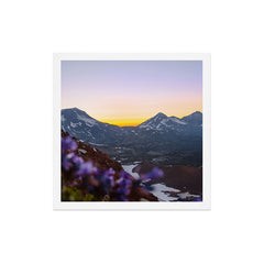 3 Sisters Sunset Art Print