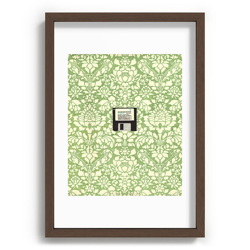 3 1/2 Inch Floppy Disk Framed Art Print