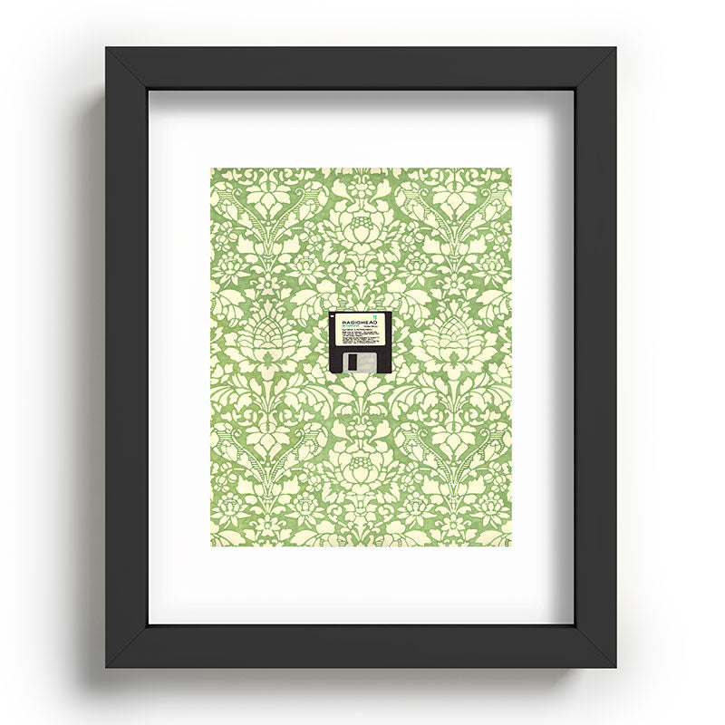 3 1/2 Inch Floppy Disk Framed Art Print