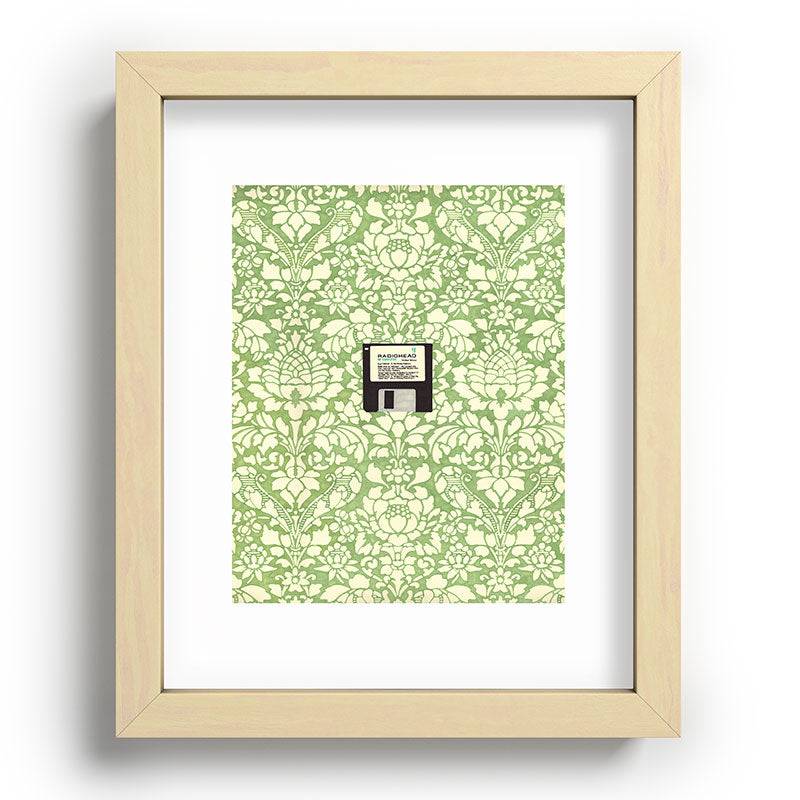 3 1/2 Inch Floppy Disk Framed Art Print