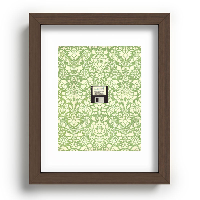 3 1/2 Inch Floppy Disk Framed Art Print