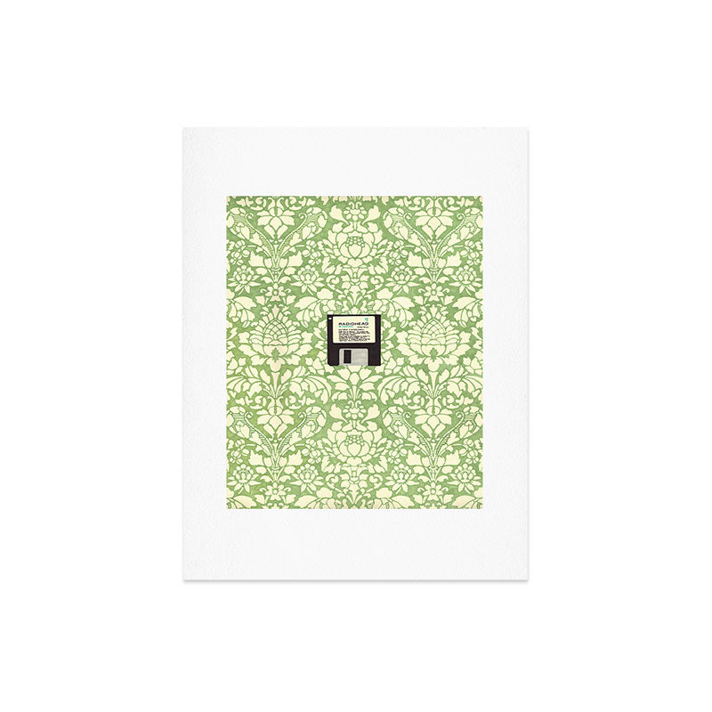 3 1/2 Inch Floppy Disk Art Print