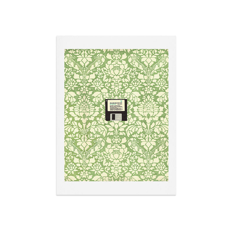 3 1/2 Inch Floppy Disk Art Print