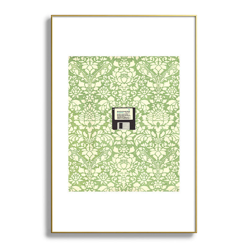 3 1/2 Inch Floppy Disk Framed Art Print