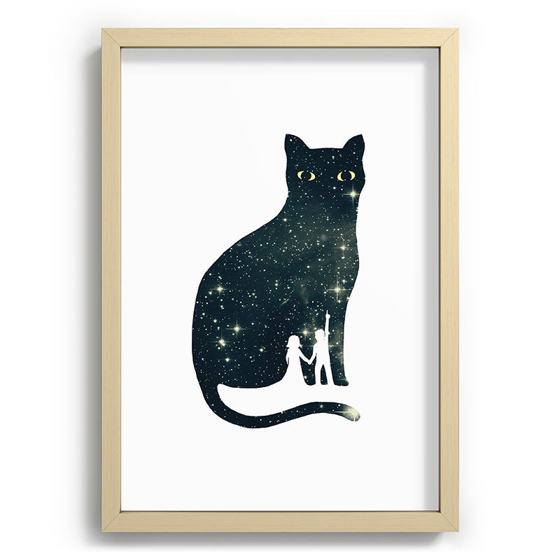 4 Moons Framed Art Print