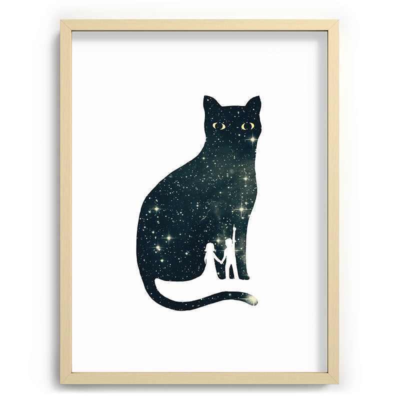 4 Moons Framed Art Print