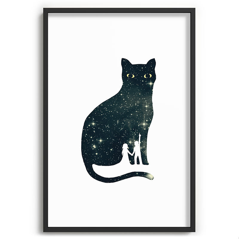 4 Moons Framed Art Print