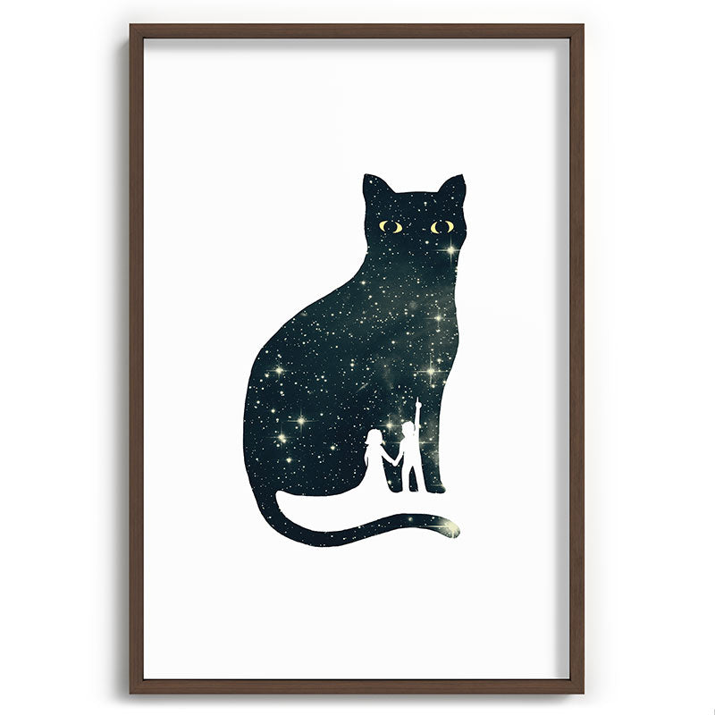 4 Moons Framed Art Print