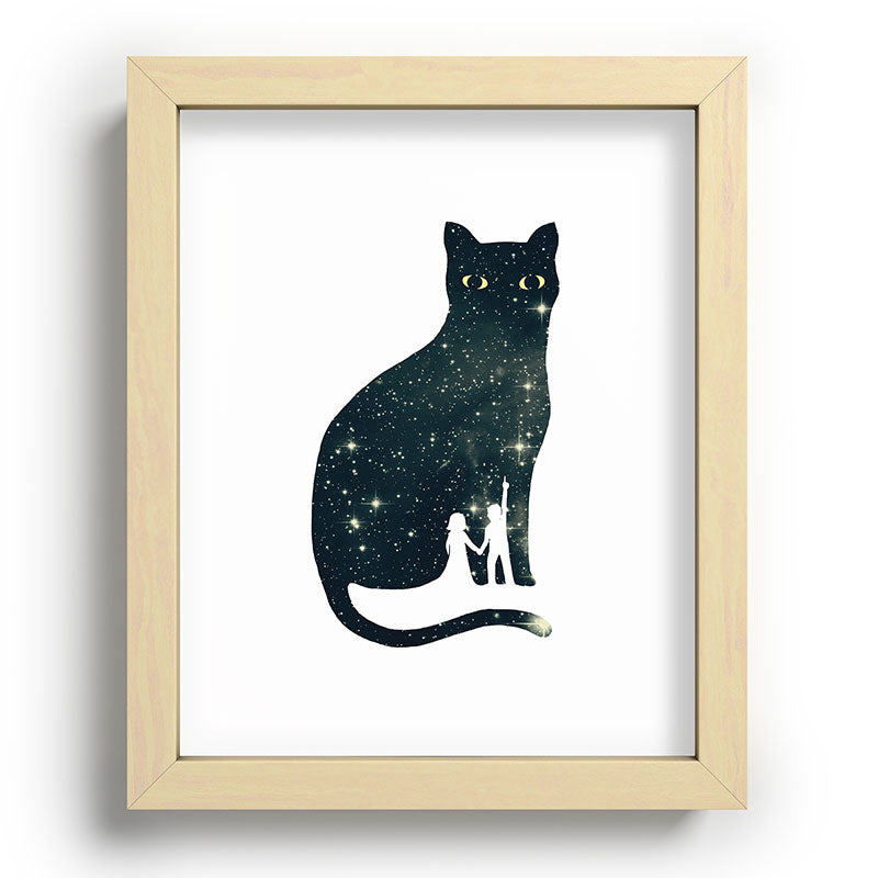 4 Moons Framed Art Print