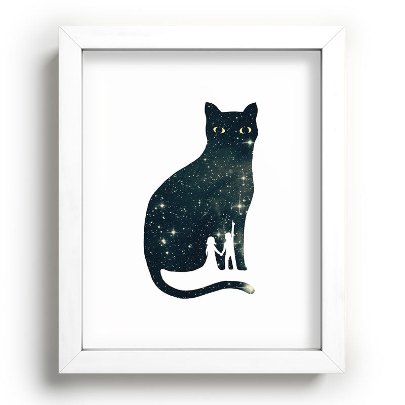 4 Moons Framed Art Print