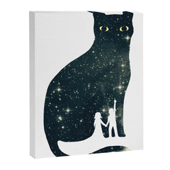 4 Moons Canvas Print