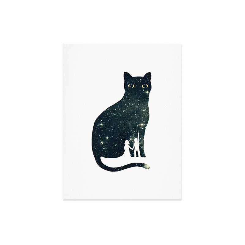 4 Moons Art Print