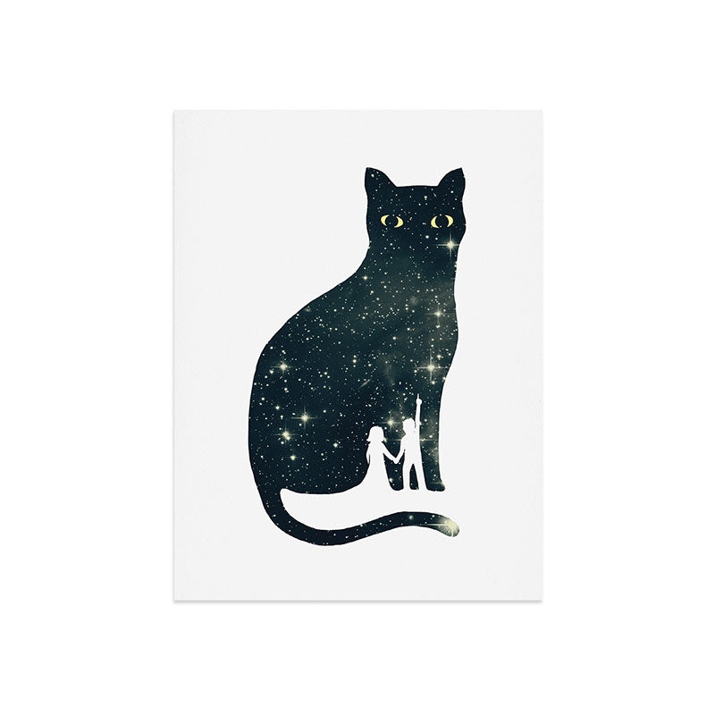 4 Moons Art Print