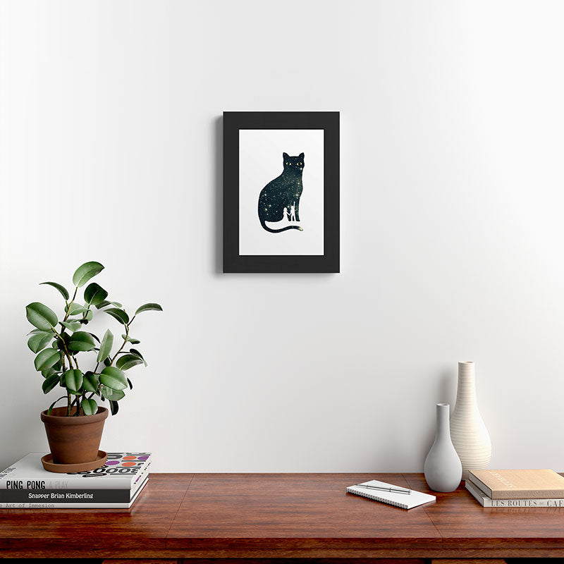 4 Moons Framed Art Print