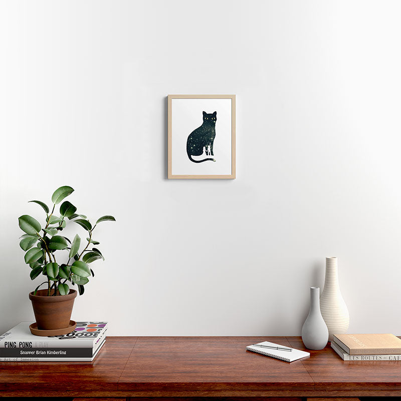 4 Moons Framed Art Print