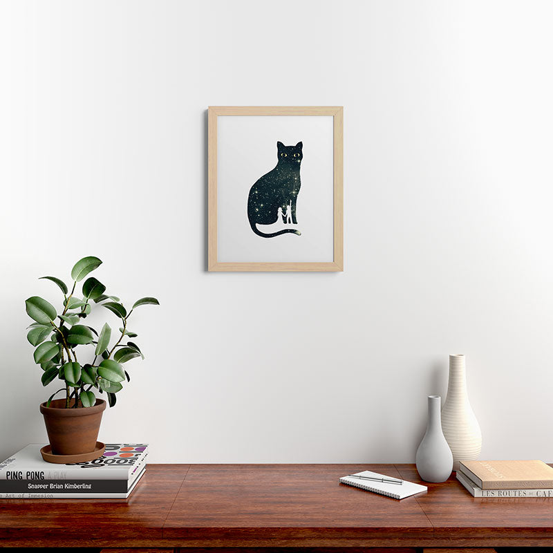 4 Moons Framed Art Print