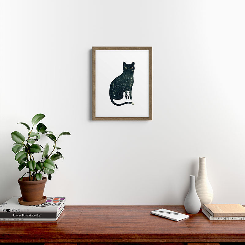 4 Moons Framed Art Print