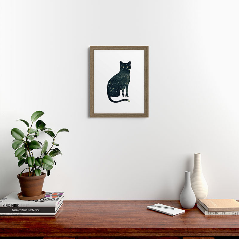 4 Moons Framed Art Print
