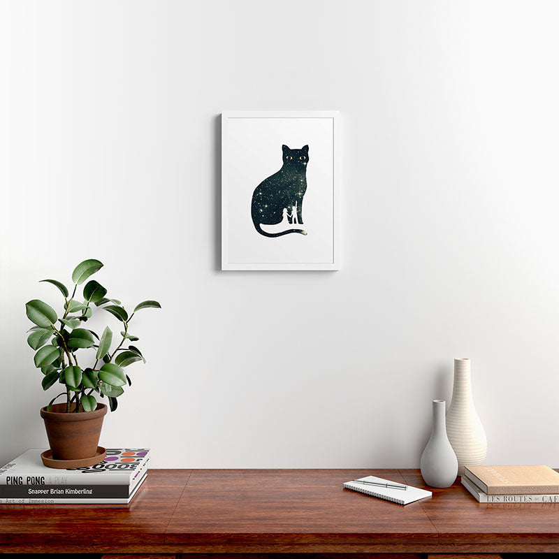 4 Moons Framed Art Print