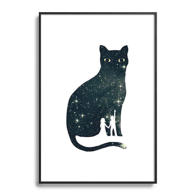 4 Moons Framed Art Print