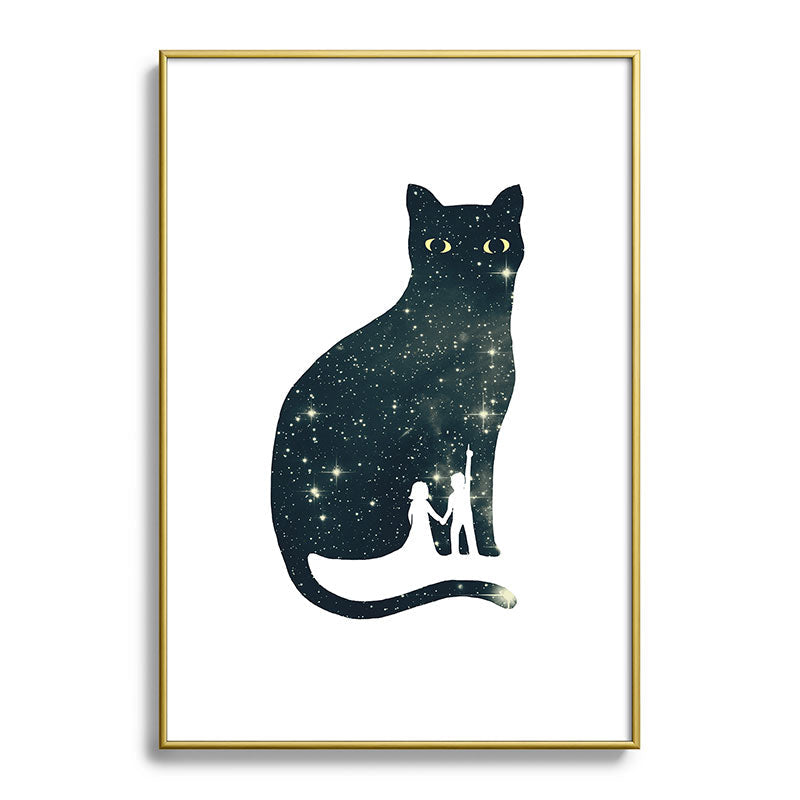 4 Moons Framed Art Print