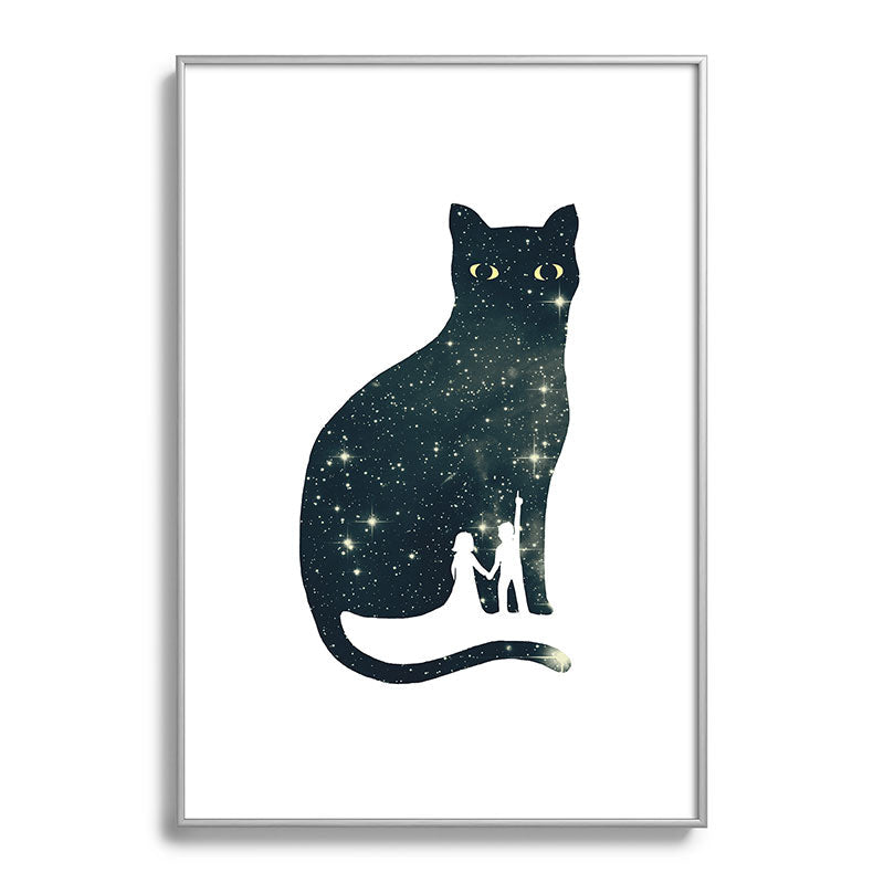 4 Moons Framed Art Print
