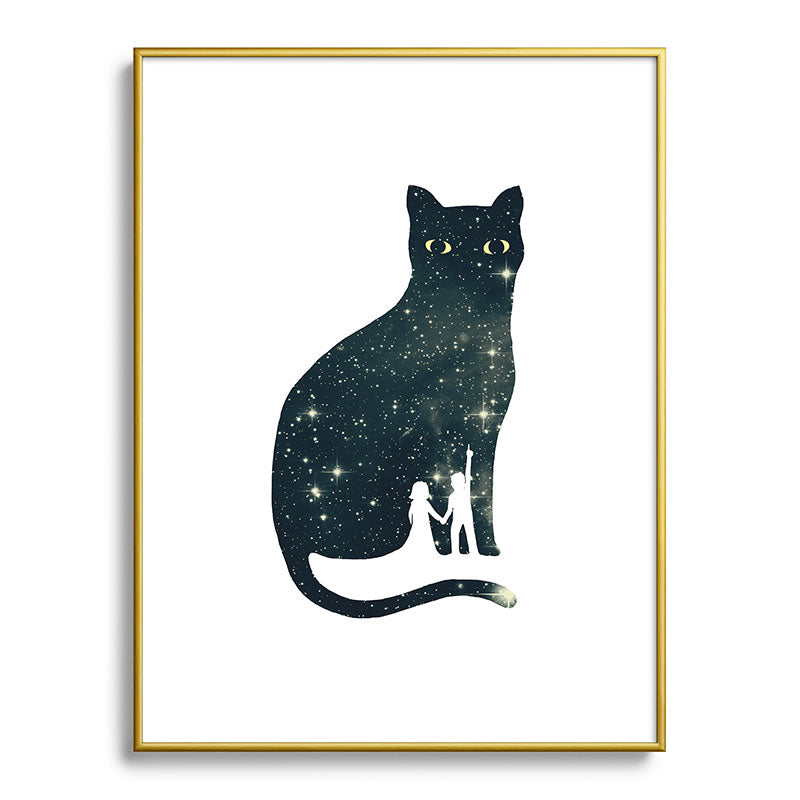 4 Moons Framed Art Print