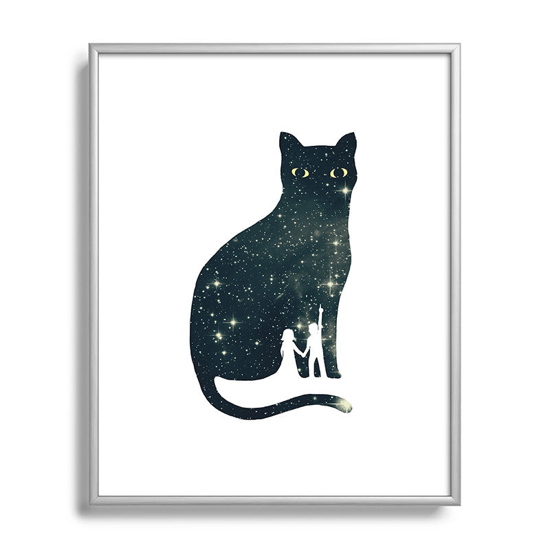 4 Moons Framed Art Print