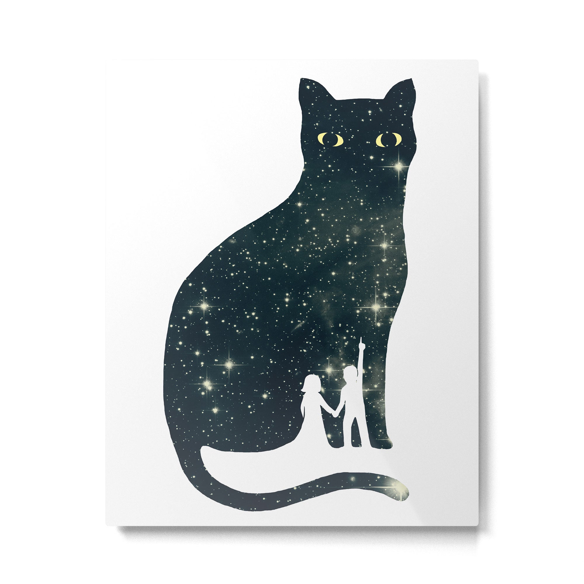 4 Moons Metal Print