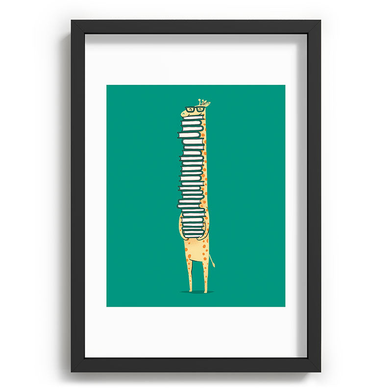 A book lover Framed Art Print