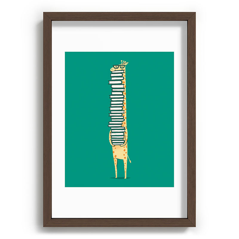 A book lover Framed Art Print